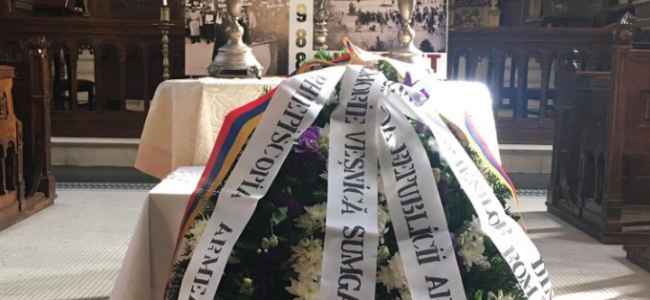 Սումգայիթյան ջարդերի 33-րդ տարելիցը ոգեկոչվեց Բուխարեստի Մայր Տաճարում Սումգայիթյան ջարդերի 33-րդ տարելիցը ոգեկոչվեց Բուխարեստի Մայր Տաճարում