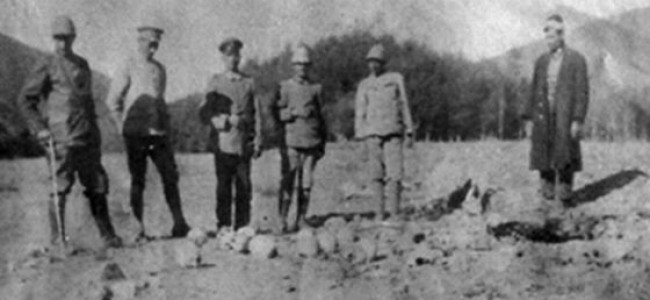 O fotografie descoperită recent îi implică pe germani în genocidul armean