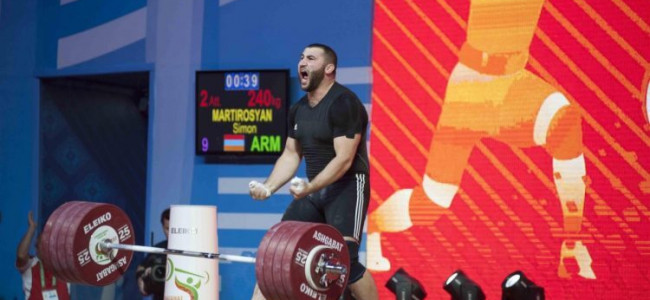 TOKYO 2020 | Halterofilul Simon Martirosyan (109 kg) a adus o medalie olimpică de argint  Armeniei
