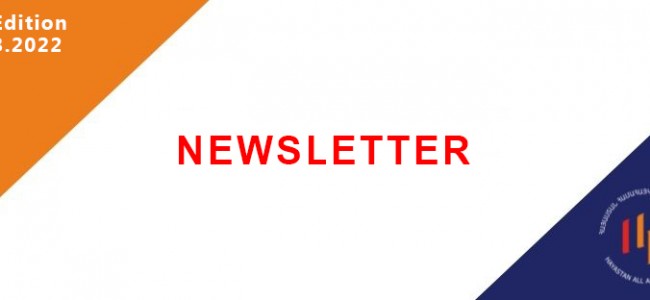 FONDUL ARMENIA | Reprezentanța din România BULETIN DE ȘTIRI NR.19 din 02.03.2022 FONDUL ARMENIA | Reprezentanța din România BULETIN DE ȘTIRI NR.19 din 02.03.2022