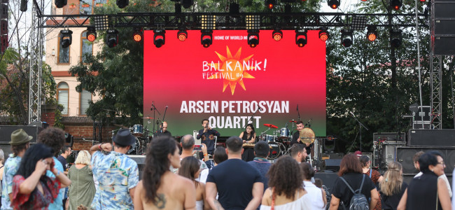 BUCUREȘTI | Cvartetul Arsen Petrosyan pe scena Balkanik Festival          