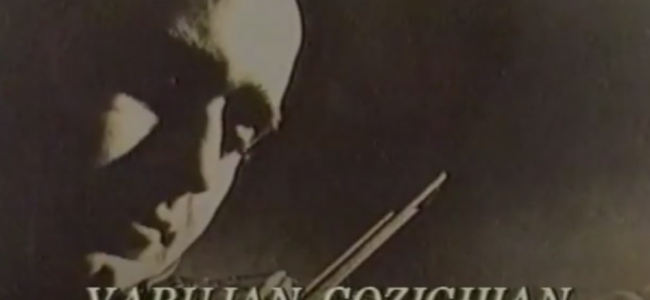 VIDEO | După 12 ani, Varujan Cozighian din nou “acasă”, la Ateneu… (Doc. inedit din 1994)