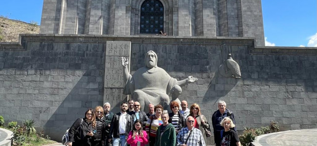 VIZITAȚI ARMENIA! Un grup de armeni din România a vizitat Patria Mamă