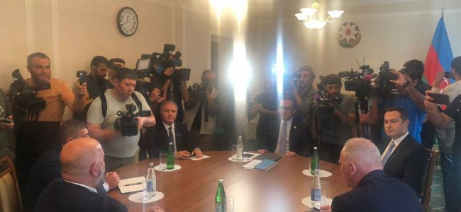 În Evlakh începe întâlnirea reprezentanților Nagorno-Karabakh și Azerbaidjan