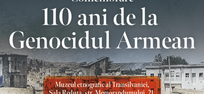 Comemorarea Genocidului Armean la Sucursala UAR Cluj Comemorarea Genocidului Armean la Sucursala UAR Cluj