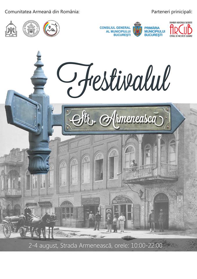 Afis Festivalul Strada Armeneasca